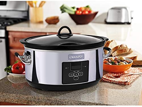 7 Quart Programmable Slow Cooker – Polished Platinum - Curated Catalog V0