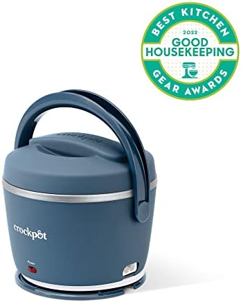 Electric Lunch Box Food Warmer 20oz – Faded Blue - Curated Catalog A6