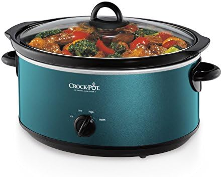 7 Quart Manual Slow Cooker – Turquoise - Curated Catalog C4