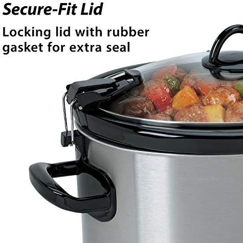 Cook & Carry 6 Quart Portable Slow Cooker - Curated Catalog U5