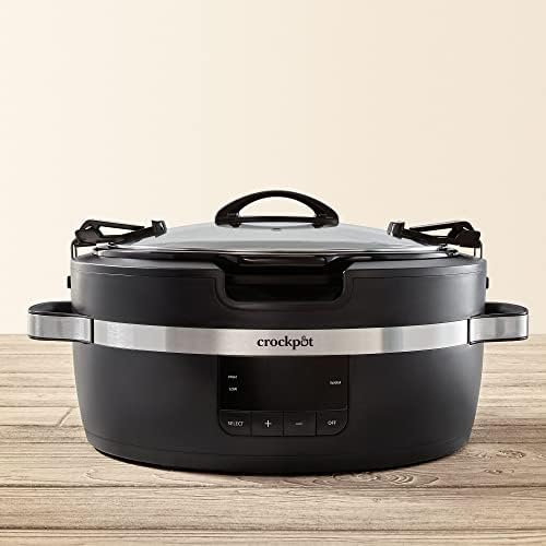 Thermoshield 6 Quart Slow Cooker with Carry Handles - Curated Catalog L9