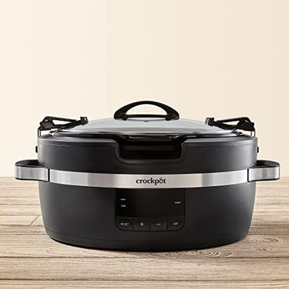 Thermoshield 6 Quart Slow Cooker with Carry Handles - Curated Catalog L9