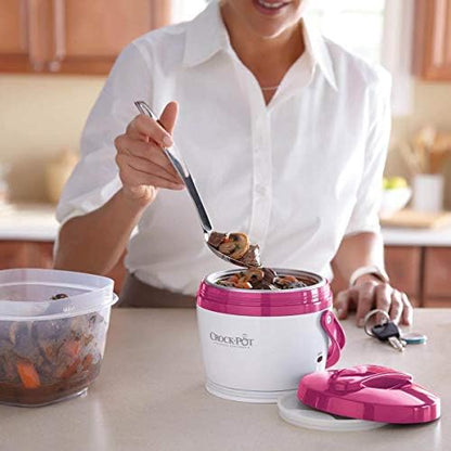 Lunch Crock Portable Food Warmer 20oz – Pink - Curated Catalog P7