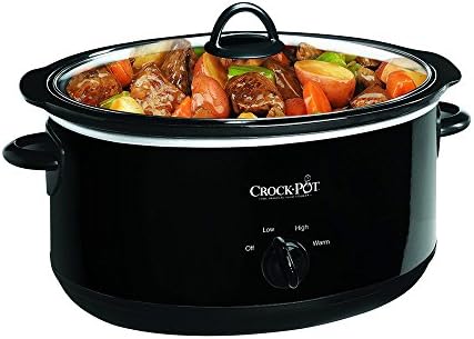 8 Quart Manual Slow Cooker – Black - Curated Catalog W3