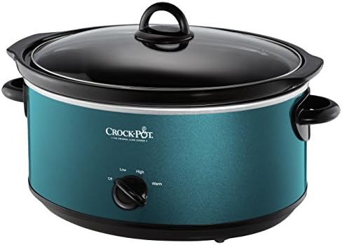 7 Quart Manual Slow Cooker – Turquoise - Curated Catalog S0