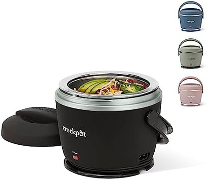 Electric Lunch Box Food Warmer 20oz – Black - Curated Catalog S9