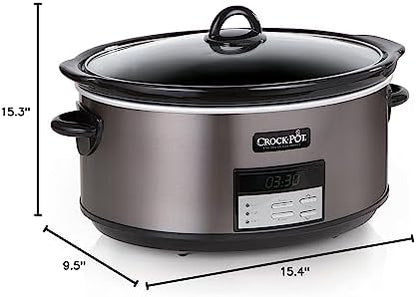 8 Quart Programmable Slow Cooker with Auto Warm - Curated Catalog P7