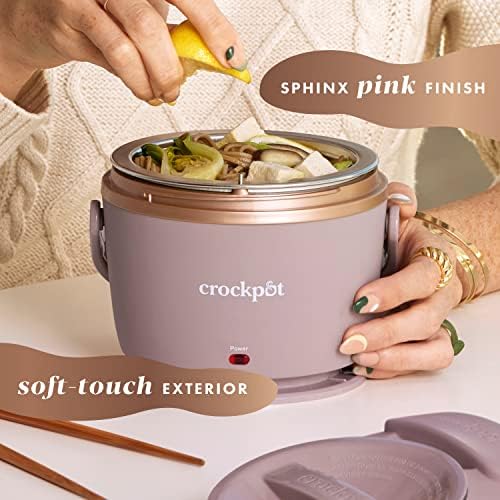 Electric Lunch Box Food Warmer 20oz – Blush Pink - Curated Catalog V5