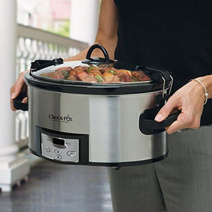 Cook & Carry 6 Quart Programmable Slow Cooker - Curated Catalog T1