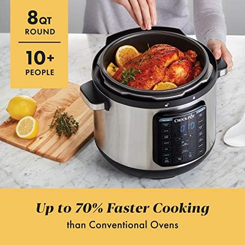 8 Quart Express Crock Multi-Use Pressure Cooker - Curated Catalog T3
