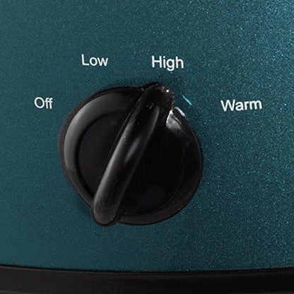 7 Quart Manual Slow Cooker – Turquoise - Curated Catalog S0