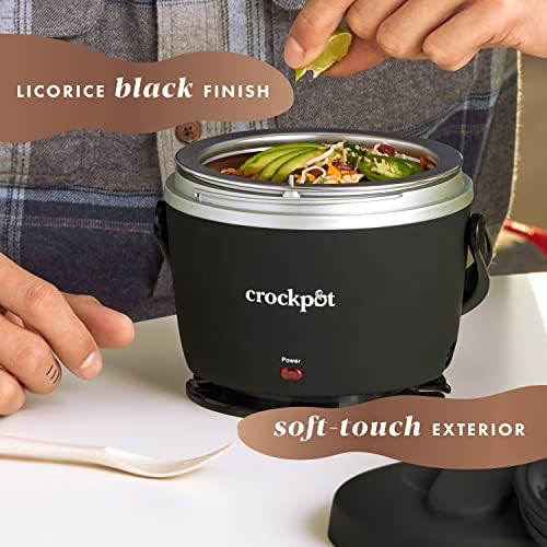 Electric Lunch Box Food Warmer 20oz – Black - Curated Catalog S9