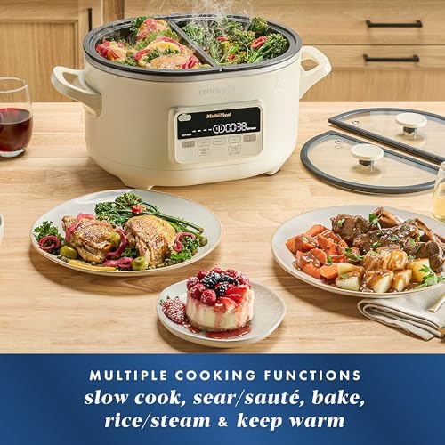 MultiMeal Multicooker with Programmable Slow Cooker - Curated Catalog M2