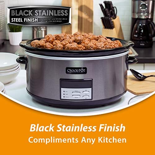8 Quart Programmable Slow Cooker with Auto Warm - Curated Catalog P7