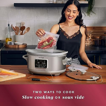 7 Quart Programmable Cook & Carry Slow Cooker - Curated Catalog J1