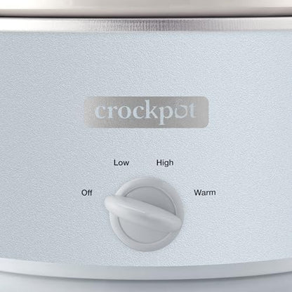 4.5 Quart Manual Slow Cooker – Macaroon Blue - Curated Catalog M0