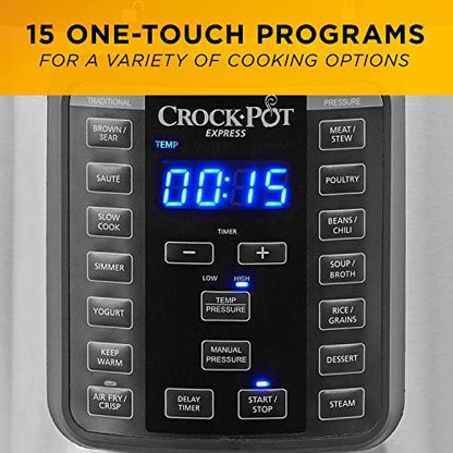 Express Crisp 8 Quart 10-in-1 Pressure Cooker - Curated Catalog V7