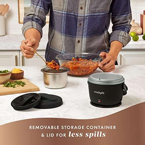 Electric Lunch Box Food Warmer 20oz – Black - Curated Catalog S9