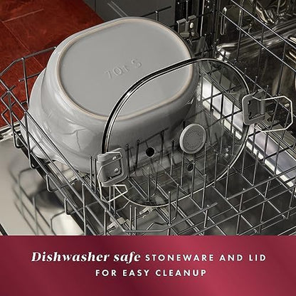 7 Quart Programmable Cook & Carry Slow Cooker - Curated Catalog J1