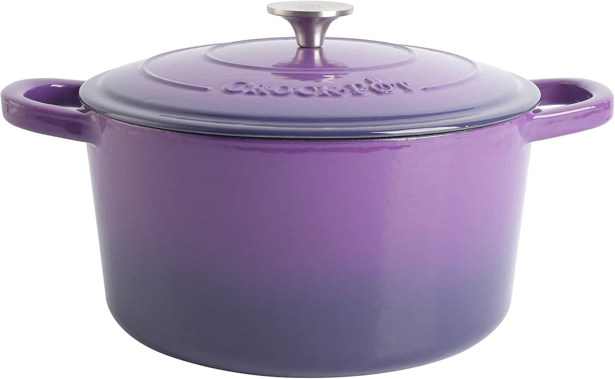 3 Quart Enameled Cast Iron Dutch Oven – Aqua - Curated Catalog E3