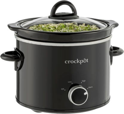 2 Quart Mini Slow Cooker – Classic Compact Cooker - Curated Catalog D2