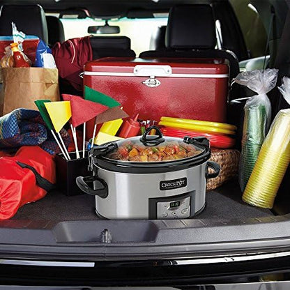 Cook & Carry 6 Quart Programmable Slow Cooker - Curated Catalog T1