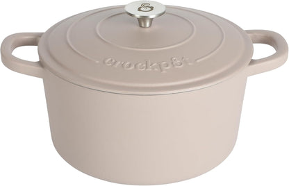 3 Quart Enameled Cast Iron Dutch Oven – Aqua - Curated Catalog E3