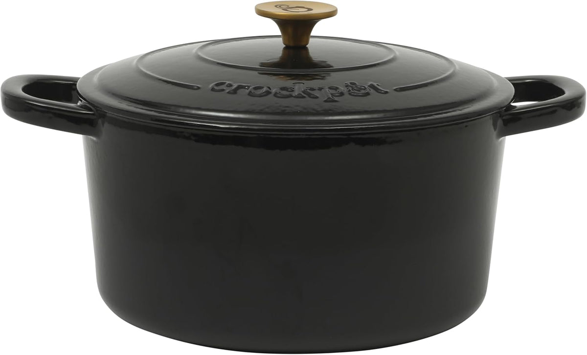 3 Quart Enameled Cast Iron Dutch Oven – Aqua - Curated Catalog E3
