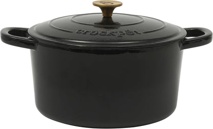 3 Quart Enameled Cast Iron Dutch Oven – Aqua - Curated Catalog E3