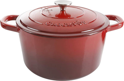 3 Quart Enameled Cast Iron Dutch Oven – Aqua - Curated Catalog E3