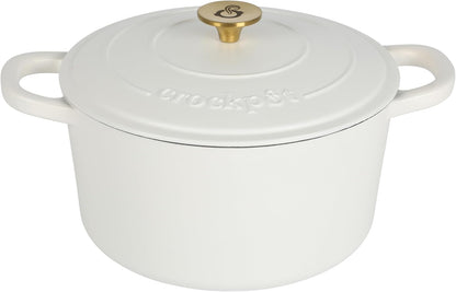 3 Quart Enameled Cast Iron Dutch Oven – Aqua - Curated Catalog E3