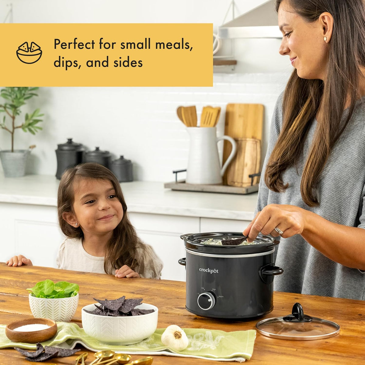 2 Quart Mini Slow Cooker – Classic Compact Cooker - Curated Catalog D2