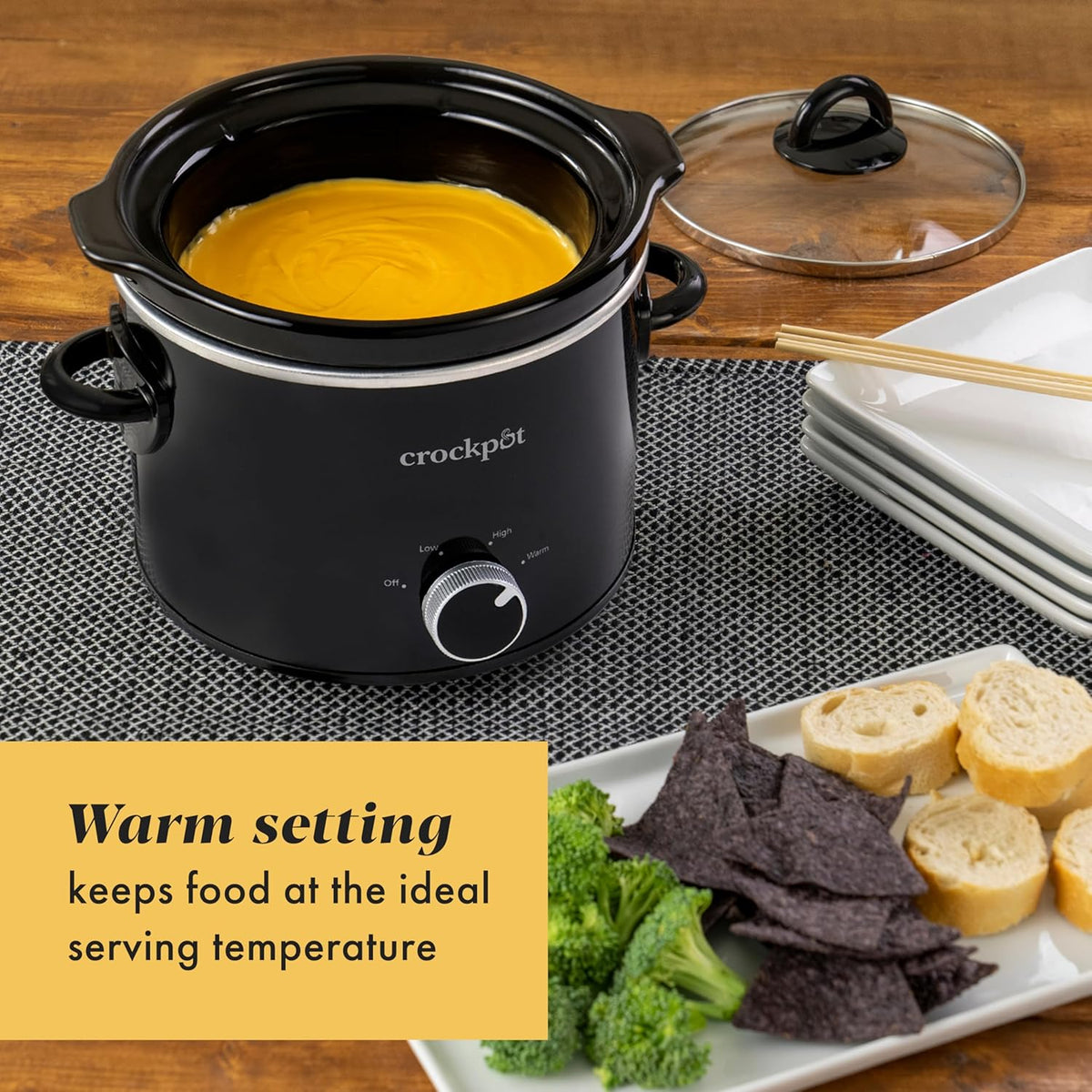 2 Quart Mini Slow Cooker – Classic Compact Cooker - Curated Catalog D2